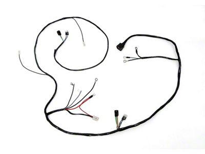 Full Size Chevy Headlight & Generator Wiring Harness, V8, With Heavy-Duty Generator, 1959