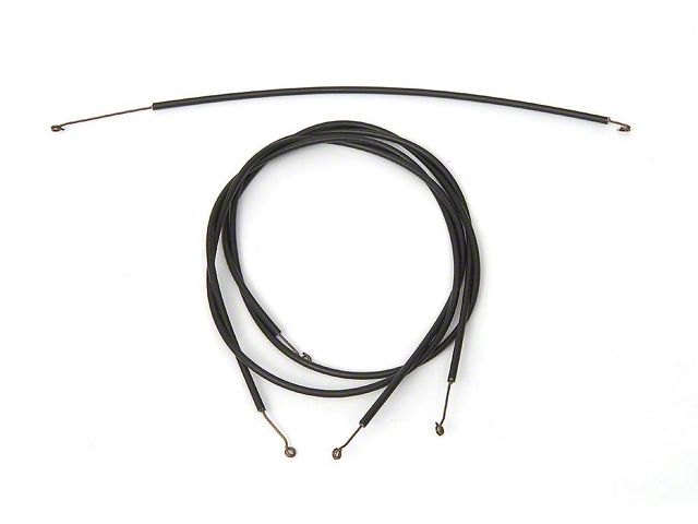Heater/Defroster Cable Set,59-60 (Not For Cars w/ Orig. A/C)