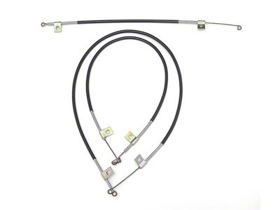 Full Size Chevy Heater & Defroster Cable Set, 1963