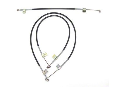 Full Size Chevy Heater & Defroster Cable Set, 1964