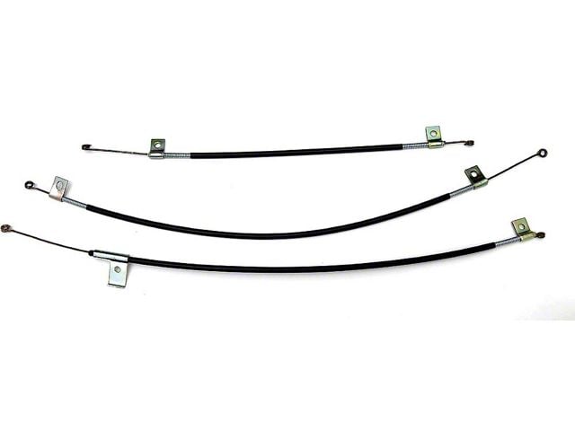 Full Size Chevy Heater & Defroster Cable Set, 1965-1966