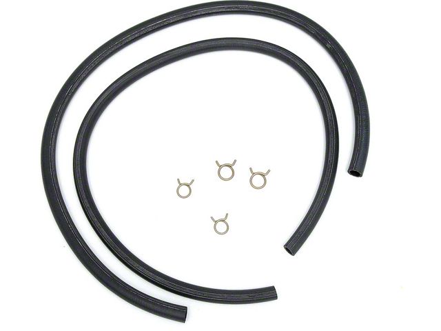 Full Size Chevy Heater Hose Kit, With Clamps, 1965-1970