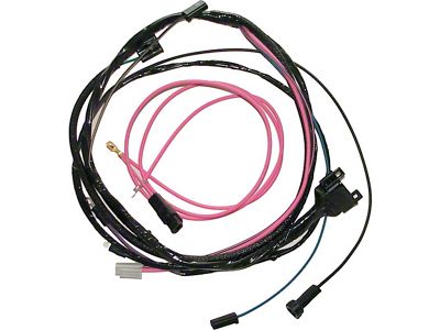 Full Size Chevy HEI Engine Starter Wiring Harness, Small Block, 1964