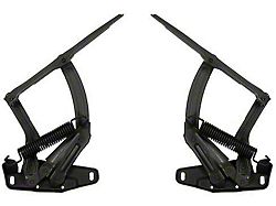 Cleaned Item Name: Full Size Chevy Hood Hinges, With Springs (1968 Biscayne; 1968 Impala)
