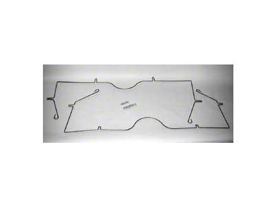 Full Size Chevy Hood Insulation Pad Retainer, 1959-1960