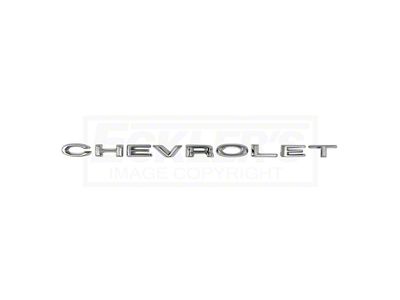 Full Size Chevy Hood Letters, Impala, 1969