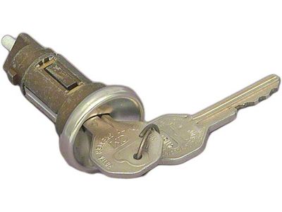 Full Size Chevy Ignition Lock Cylinder, With Original Style Keys (1968 Biscayne; 1968 Impala)