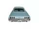 Full Size Chevy Impala, Back Glass, Tinted, 2 Door Hardtop,1965-1966 (Impala Sports Coupe, Two-Door)