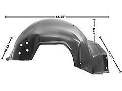 Inner Fender, Left Front (1966 Biscayne; 1966 Impala)