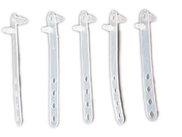 Inner Fender Wiring Harness Straps,White,58-64