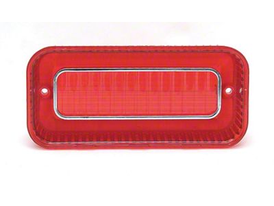 Full Size Chevy Inner Taillight Lens With Ornament, 1969