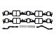 Full Size Chevy Intake Manifold Gasket Set, With Block Off-Plate, V8,1958-1964
