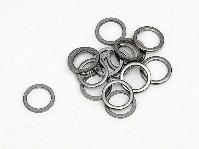 Full Size Chevy Intake Manifold Washers, 348ci & 409ci, Stainless Steel, 1958-1965