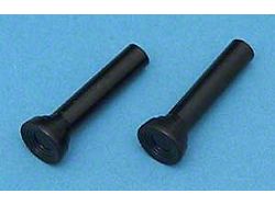 Full Size Chevy Interior Door Lock Knobs, Black, 1961-1967