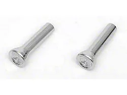 Full Size Chevy Interior Door Lock Knobs, Chrome, 1961-1967