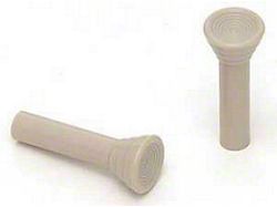 Full Size Chevy Interior Door Lock Knobs, Oyster (1964 Biscayne; 1964 Impala)