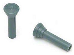 Full Size Chevy Interior Door Lock Knobs, Turquoise, 1965-1966