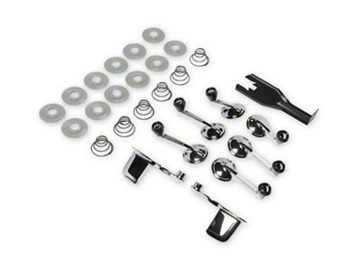 Interior Door, Window & Vent Handle Kit (58-60 Impala)