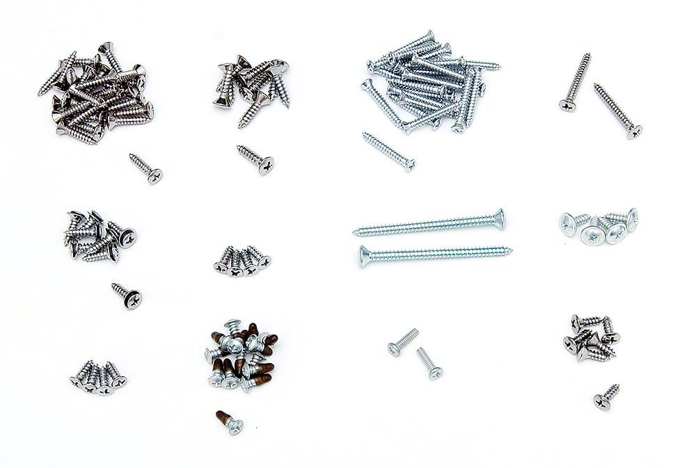 Ecklers Full Size Chevy Interior Trim Screw Set, 2Door Hardtop, Impala