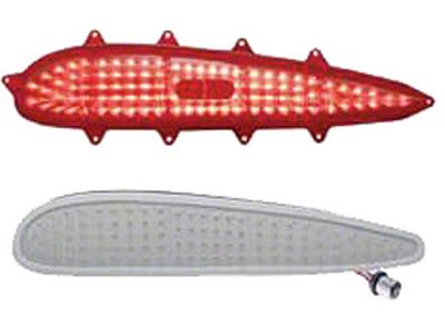 LED Tailight Lens, Red Retrofit Circuit Board, Left, 1959