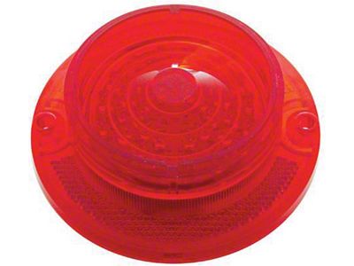Full Size Chevy LED Taillight Lens, Red, 1963