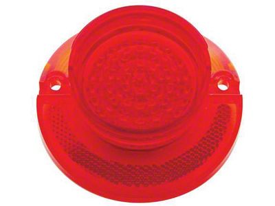 Full Size Chevy LED Taillight Lens, Red, 1964