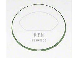 Full Size Chevy Lens, Tachometer Face (63-64 Biscayne; 63-64 Impala)
