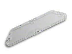 Full Size Chevy License Plate Light Lens, 1960 