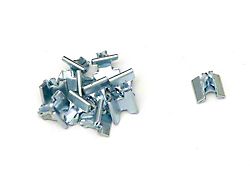 License Plate Panel Retaining Clips, Frt/Rr (62-64 Biscayne; 62-64 Impala)