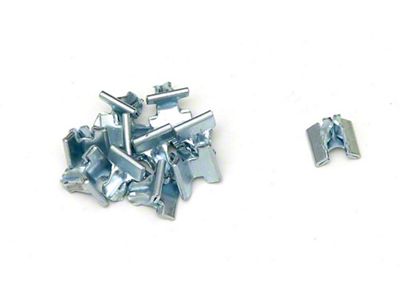 License Plate Panel Retaining Clips,Frt/Rr,62-64