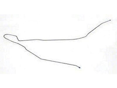 Full Size Chevy Long Brake Line, Front To Rear, 1961-1964