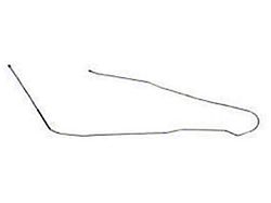 Full Size Chevy Long Brake Line, Front To Rear, Stainless Steel, 1958-1960