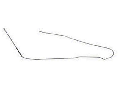 Full Size Chevy Long Brake Line, Front To Rear, Stainless Steel, 1958-1960