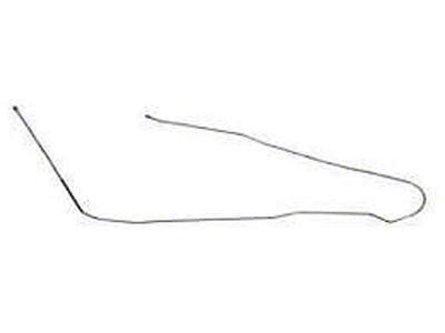 Full Size Chevy Long Brake Line, Front To Rear, Stainless Steel, 1958-1960