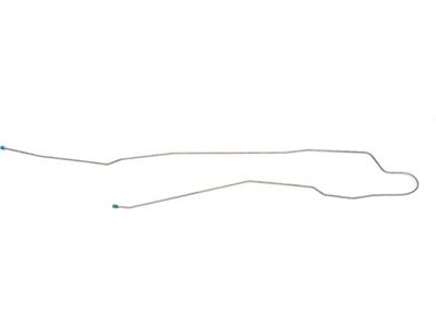 Full Size Chevy Long Brake Line, Front To Rear, Stainless Steel, 1961-1964
