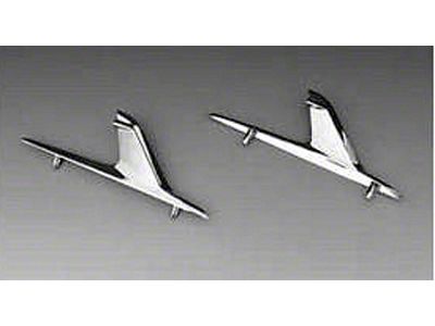 Full Size Chevy Ornaments, Fender, Front, 1961