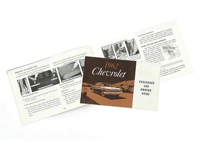 1962 Chevy Car Owners Manual