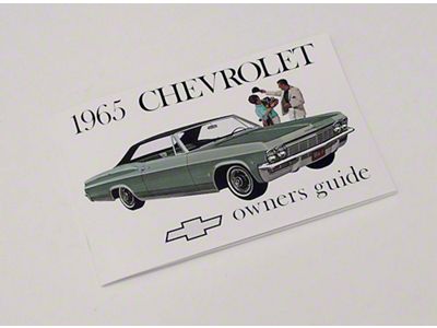 Car Owners Manual (1965 Biscayne; 1965 Impala)