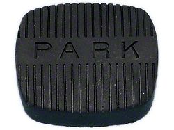 Full Size Chevy Parking Brake Pedal Pad, 1958-1968