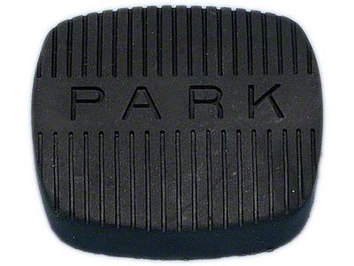 Full Size Chevy Parking Brake Pedal Pad, 1958-1968