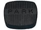 Full Size Chevy Parking Brake Pedal Pad, 1958-1968