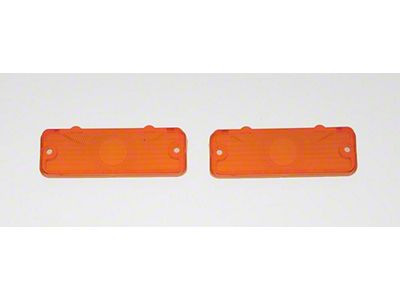 Parking Light Lenses,Amber,1966