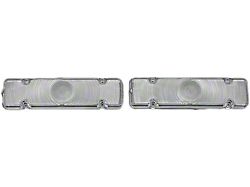 Full Size Chevy Parking Light Lenses, Clear, 1961