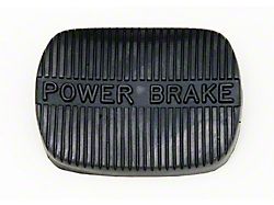 Power Brake Pedal Pad,Manual Transmission,58-65