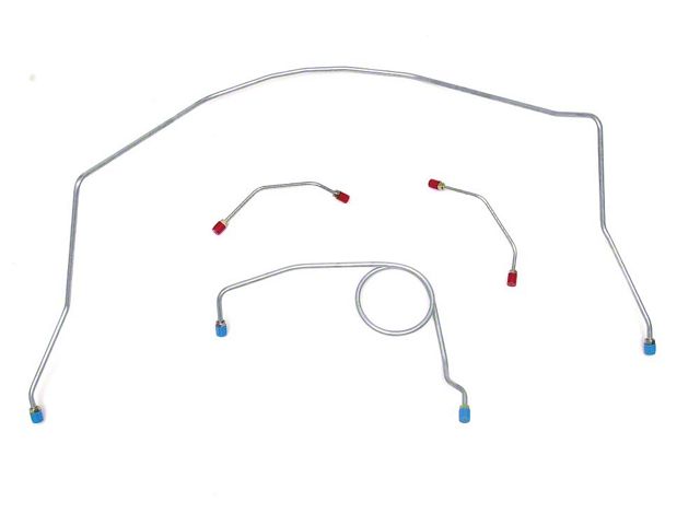 Full Size Chevy Power Front Brake Line Set, 1959-1961