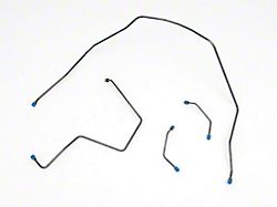Power Front Brake Line Set, Full Size Chevy, Biscayne/Impala, 1962-1964 (62-64 Biscayne; 62-64 Impala)