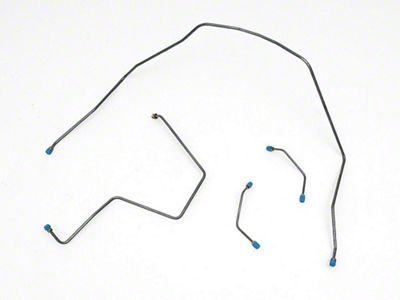 Full Size Chevy Power Front Brake Line Set, 1962-1964