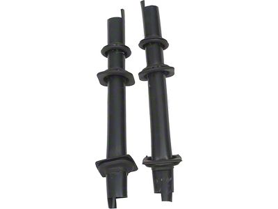 Full Size Chevy Power Window Door Wire Conduits, 1965-1968