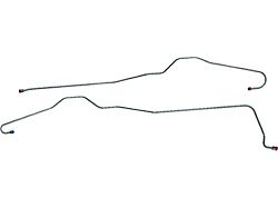 Full Size Chevy Powerglide Transmission Cooling Lines, CastIron, 1958