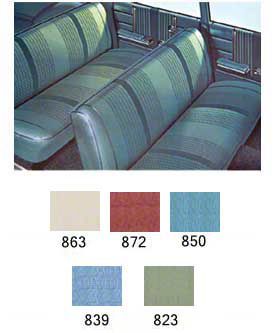 Ecklers Full Size Chevy Preassembled Door Panel Interior K